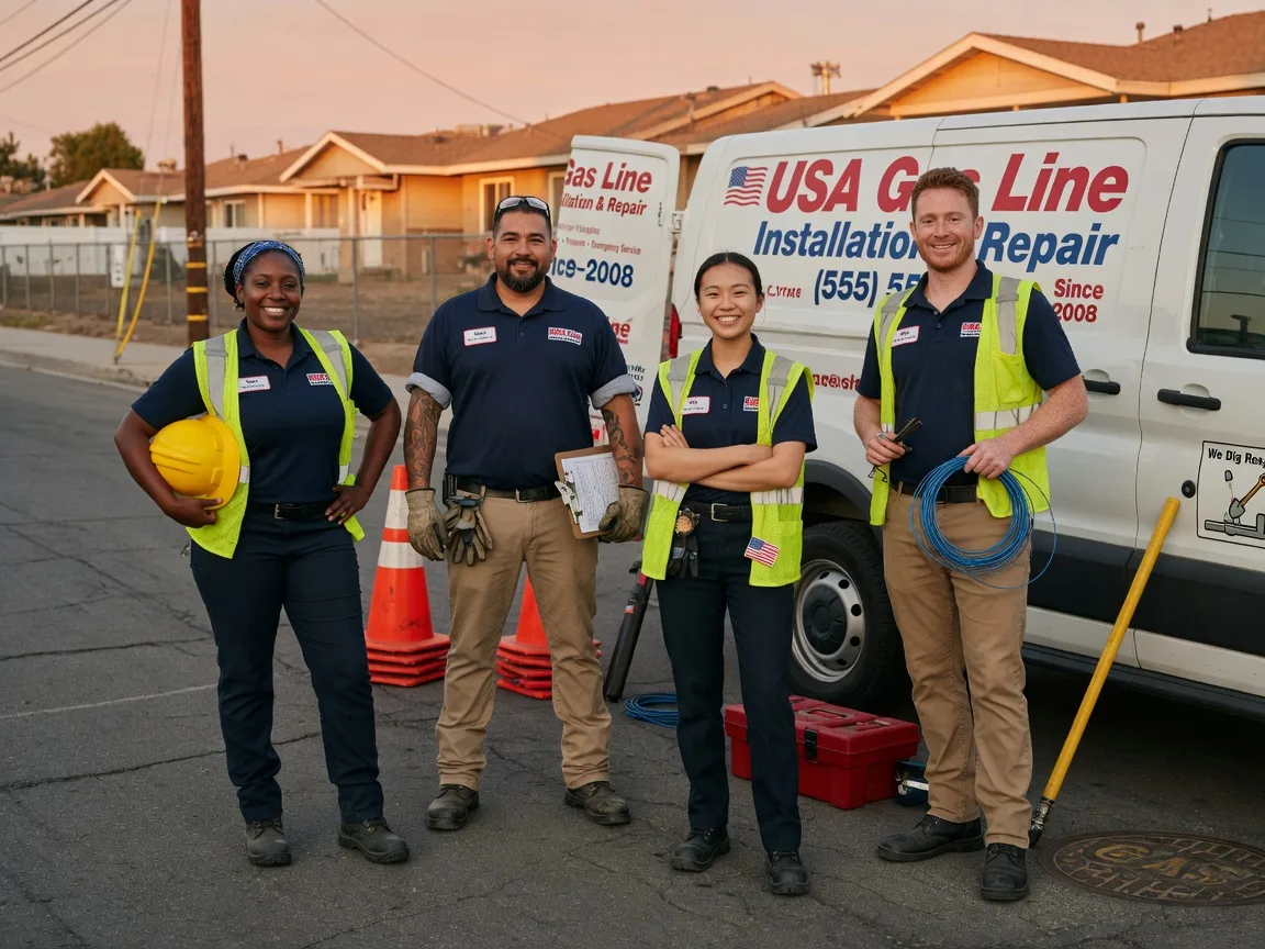 Gas Line Installation company in Schneider, IN